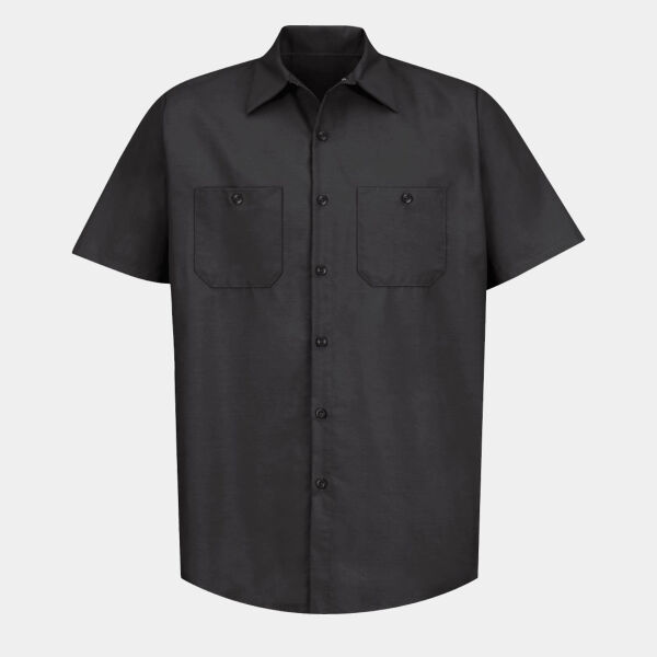Industrial Short Sleeve Work Shirt Thumbnail