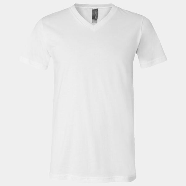 Unisex Jersey V-Neck Tee Thumbnail