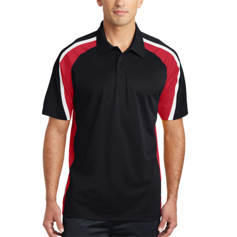 Tricolor Micropique Sport Wick ® Polo Thumbnail