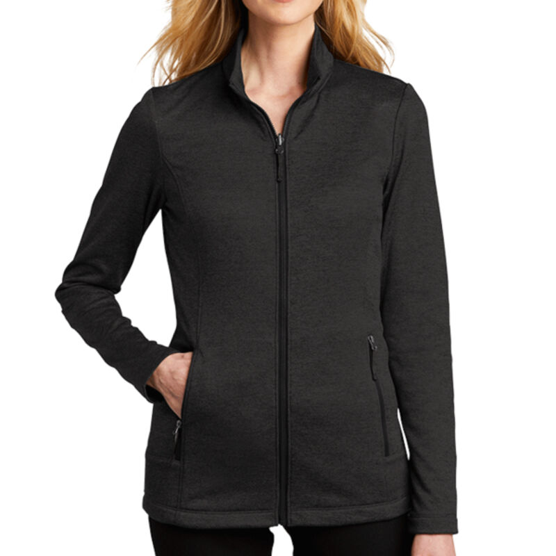 Ladies Collective Striated Fleece Jacket Thumbnail