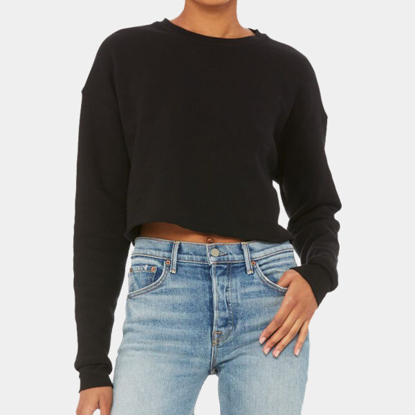 Women's Crop Crew Fleece Thumbnail