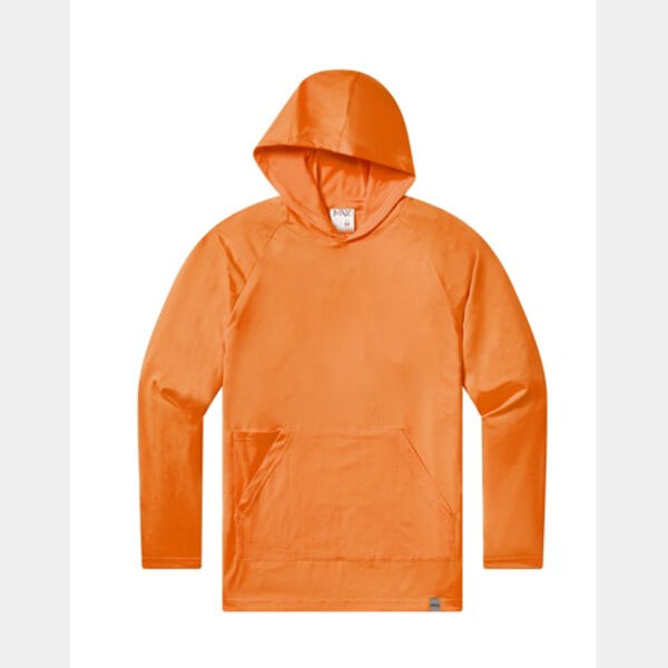 Non-ANSI UPF50 Orange Hooded T-Shirt Thumbnail