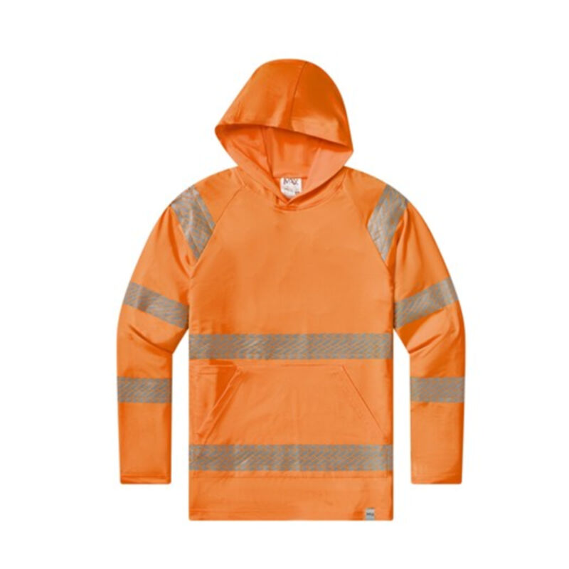 Class 3 UPF50 Orange Hooded T-Shirt Thumbnail